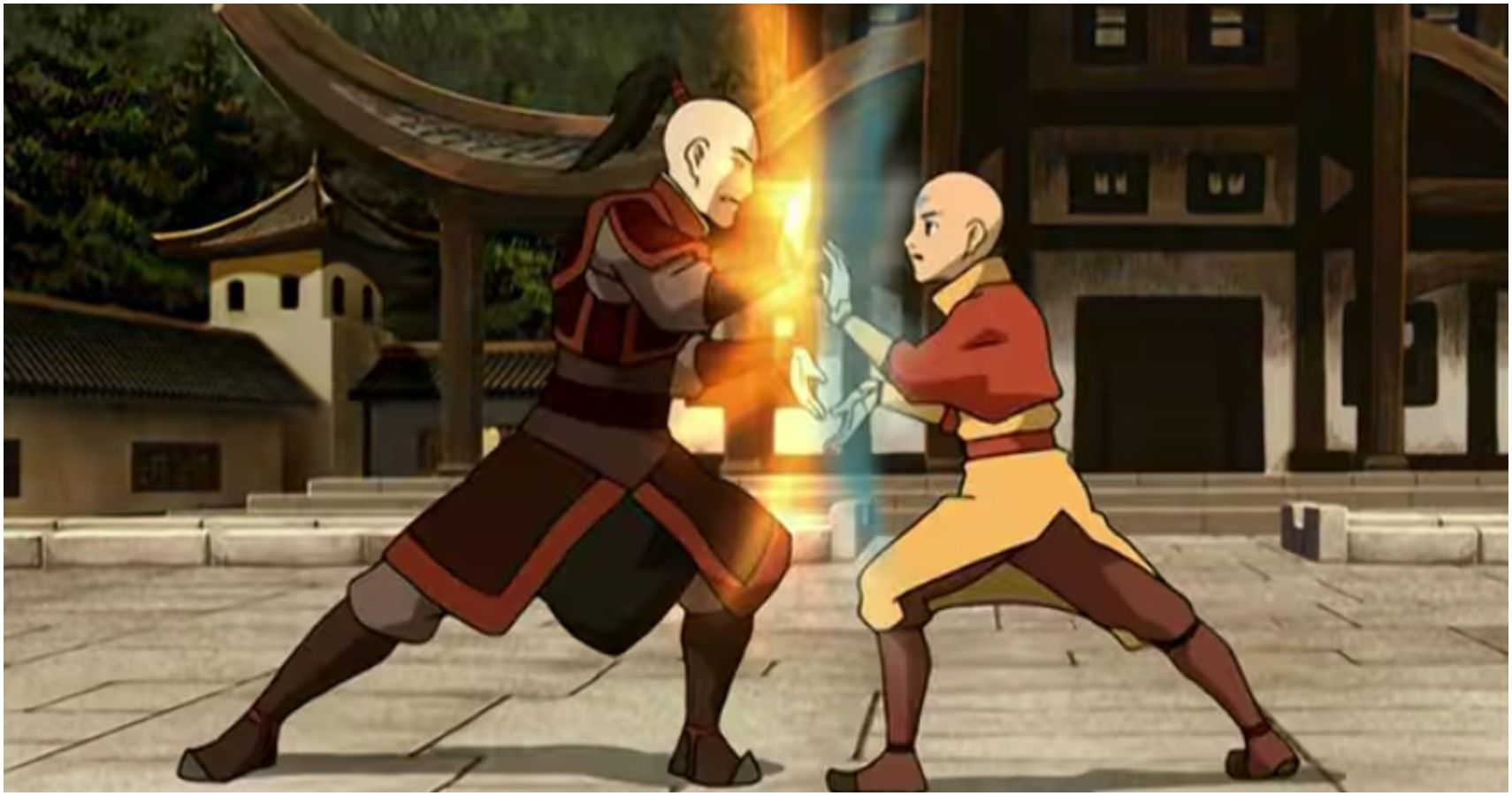Avatar The Last Airbender  Final Battle Aang Book Three Fire 5 Scale  Action Figure by McFarlane Toys  Popcultcha