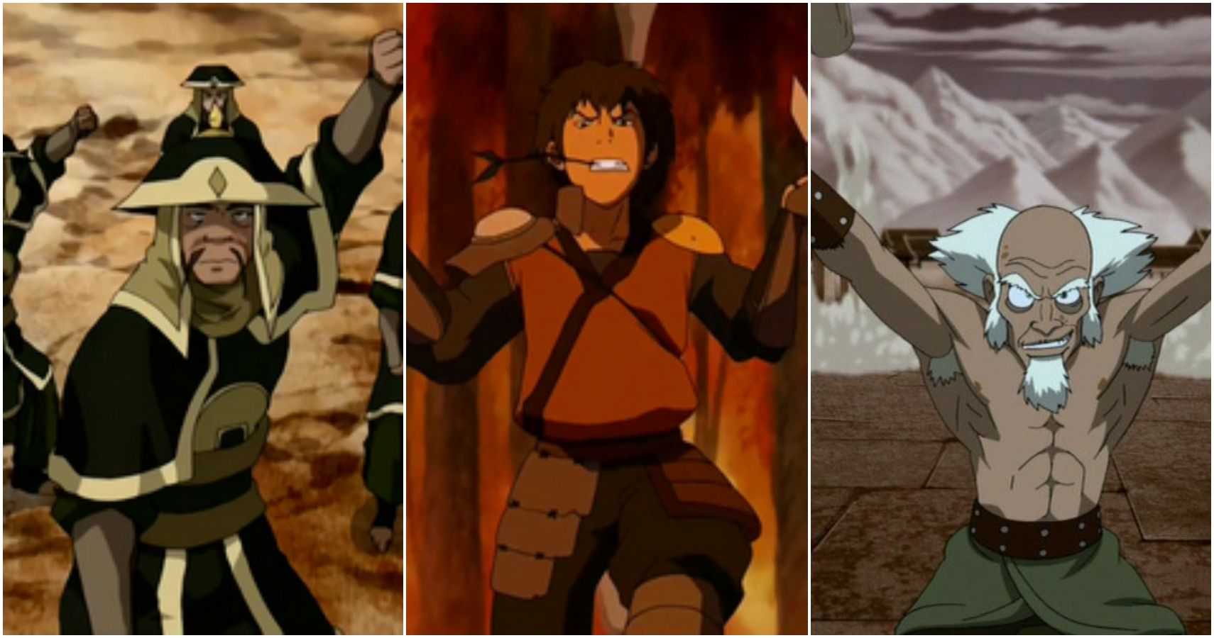 Avatar The Last Airbender: 10 Best Earth Kingdom Characters Across