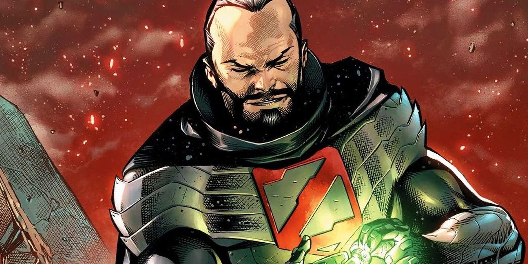 General Zod steals a Green Lantern ring