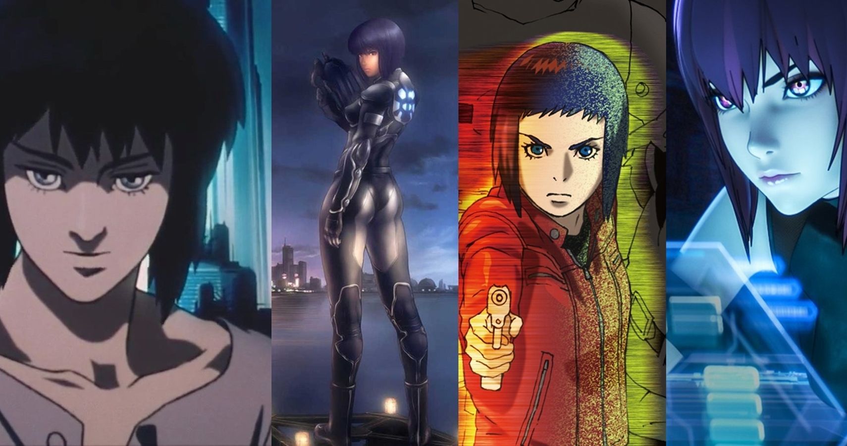 Ghost in the Shell Anime vs. Movie Side-By-Side Comparison - IGN