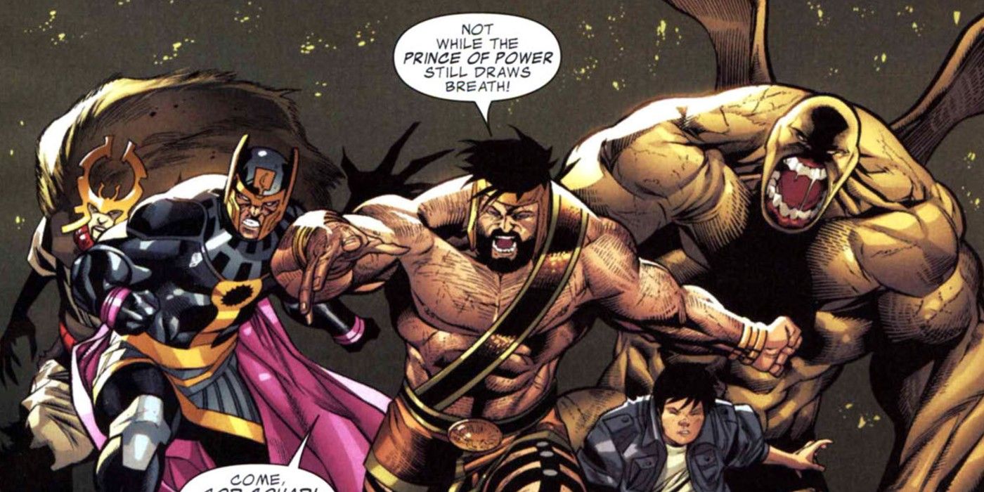 Hercules leads the God Squad in Marvel Comics.