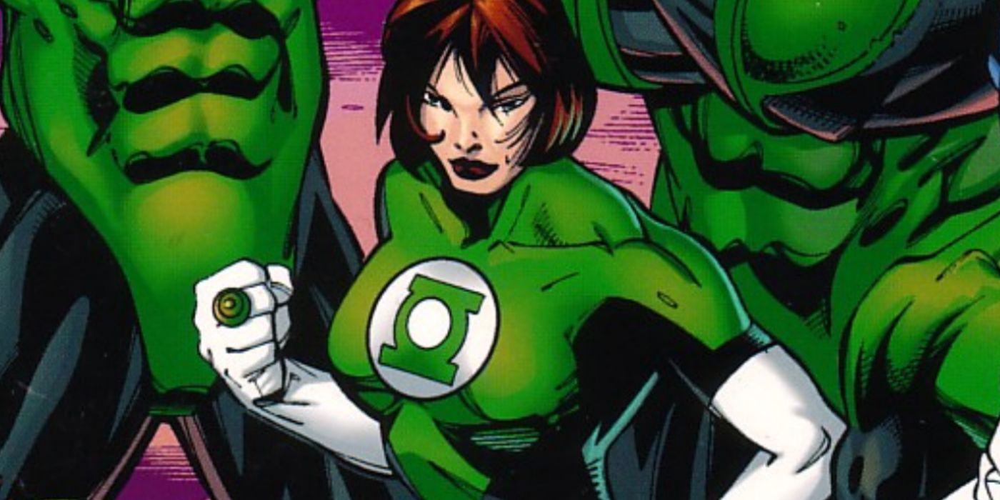 Anya Savenlovich as Green Lantern with the New Corps