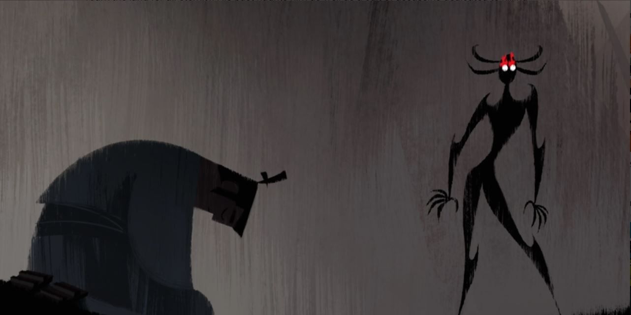 Jack is defeated by aku