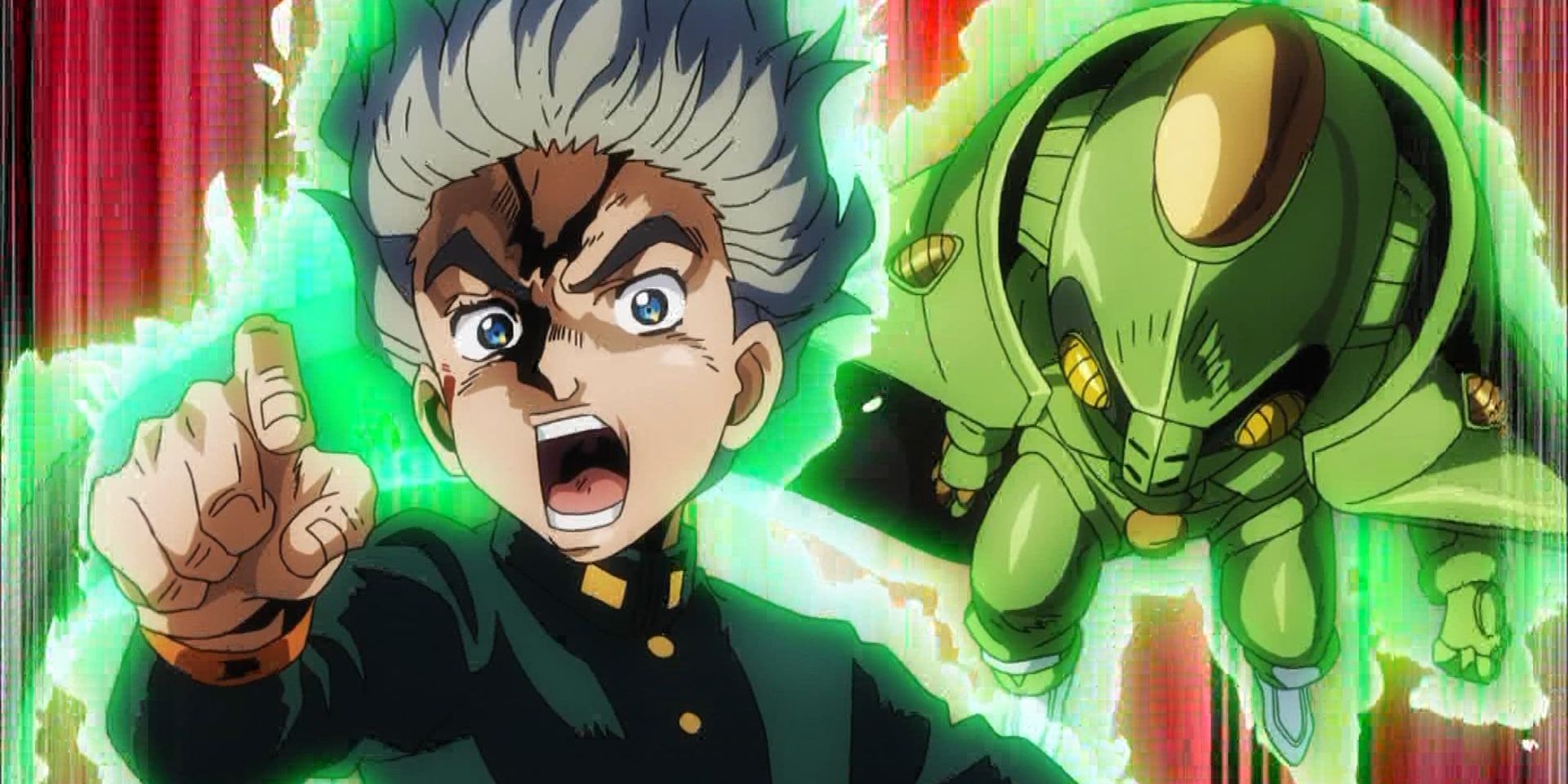 Anime JoJo Koichi Evolved Stand