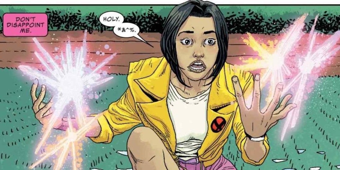 Jubilee surprised at her awn abilities in Marvel Comics.