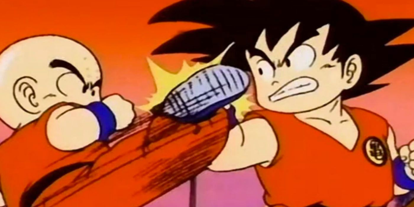 Krillin vs Goku