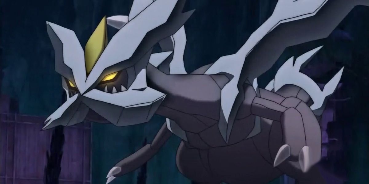The ominous Kyurem in the Pokemon anime