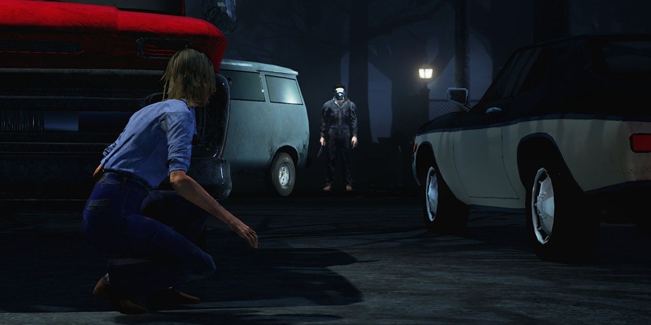 Laurie Strode and Michael Myers from Dead By Daylight and Halloween