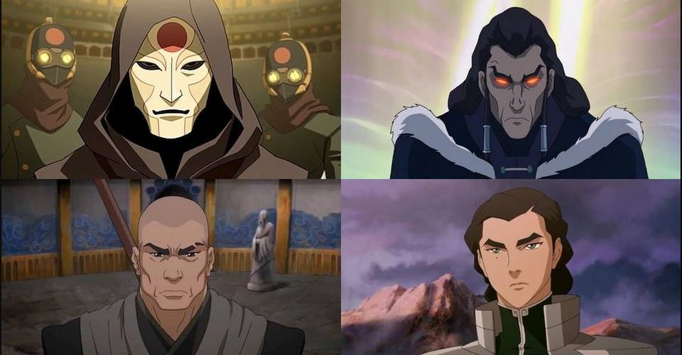 Legend Of Korra Ranking Every Villain Cbr