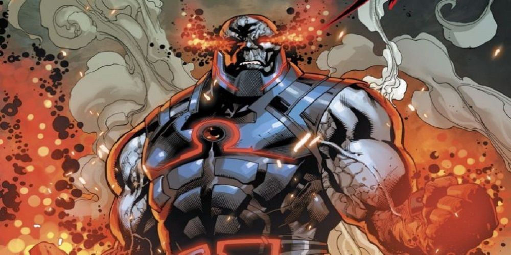 Darkseid from the Superman comics.