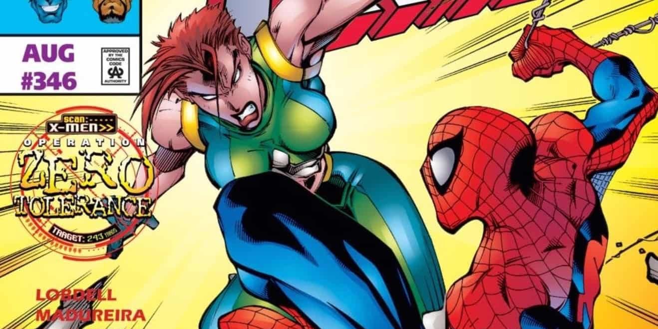 Marrow vs Spider-Man Cropped