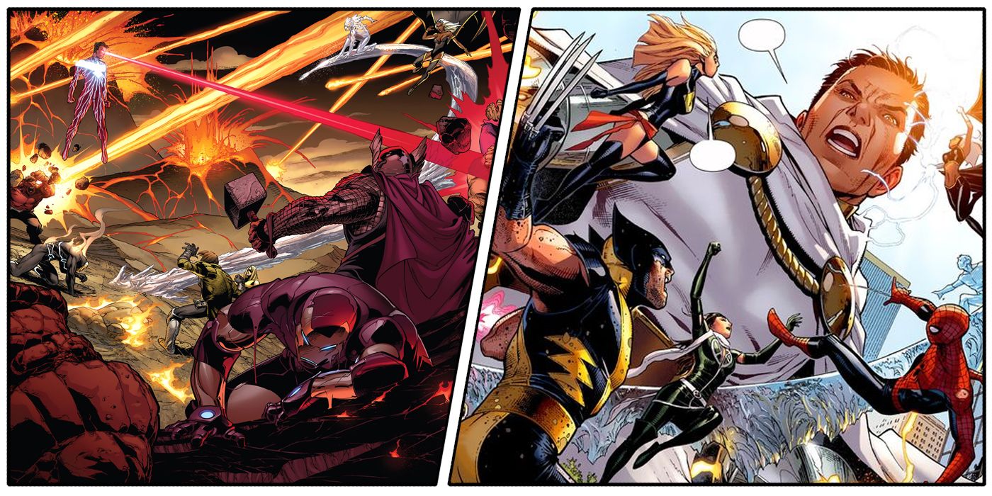 Marvel - 15 Characters The Avengers and X-Men Needed To Team-Up Against To Take Down