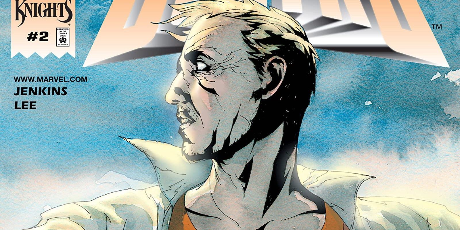 A middle-aged, fatigued Sentry in Marvel Comics
