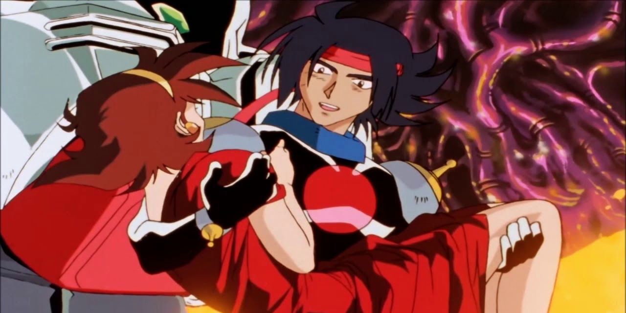 An image from Mobile Fighter G Gundam.