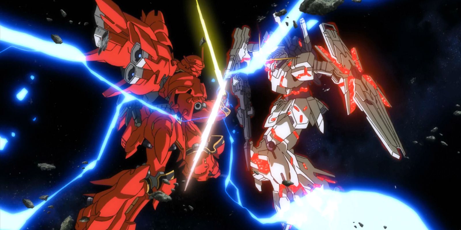 An image from Mobile Suit Gundam Unicorn.