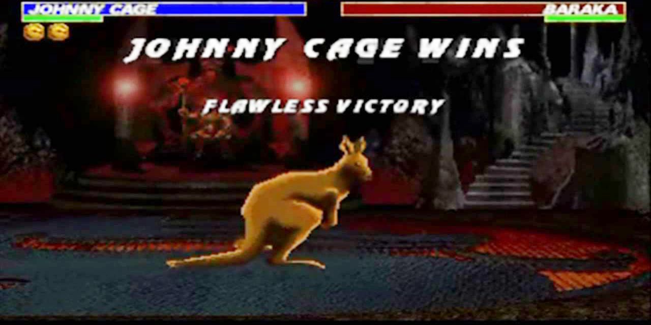 Mortal Kombat Johnny Cage Kangaroo Animality