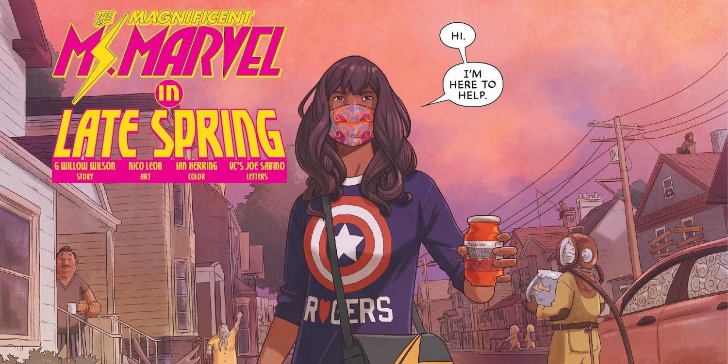 Art for Ms Marvel in Late Spring