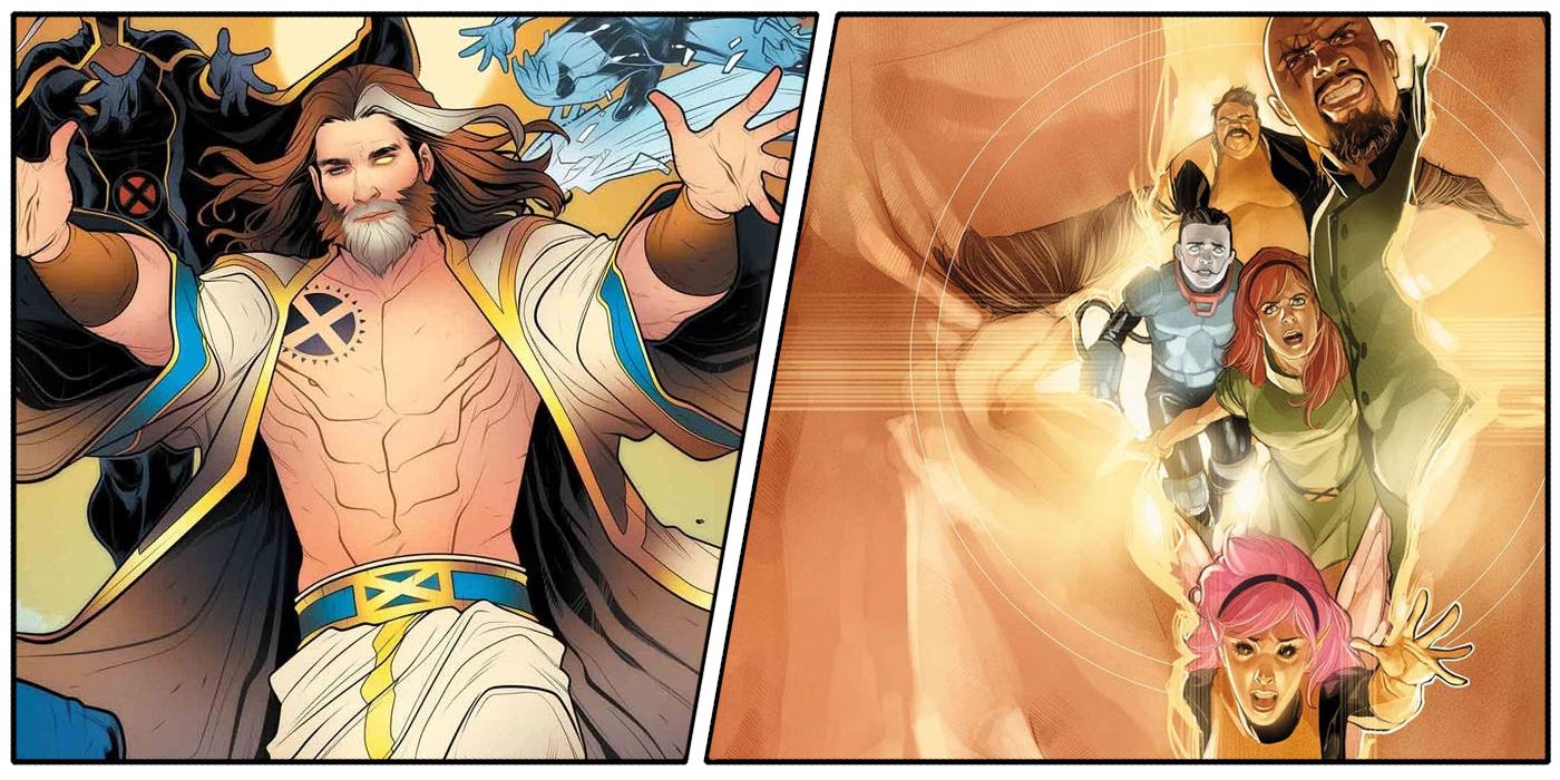 Nate Grey creates the Age of X-Man, trapping the X-Men
