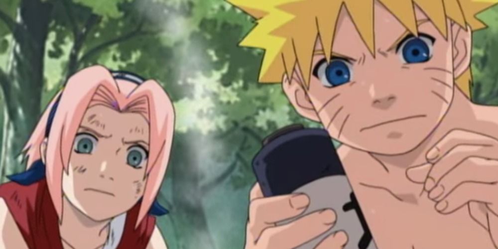 Naruto Sakura Scroll Forest Of Death