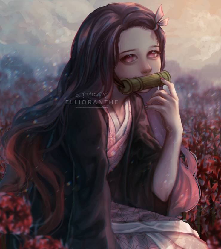 Chibi Nezuko Fanart - 1