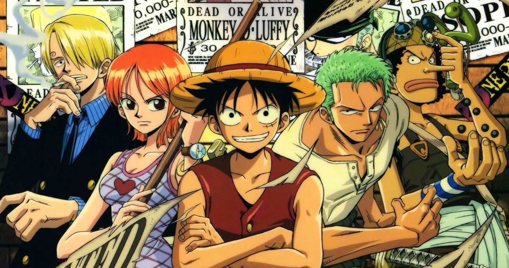 What 'One Piece' Characters Look Like When They Were First Introduced  Compared To Now