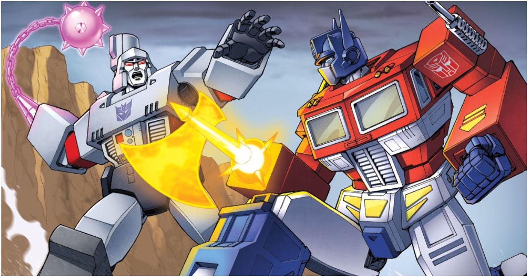 Transformers: Optimus Prime vs. Megatron