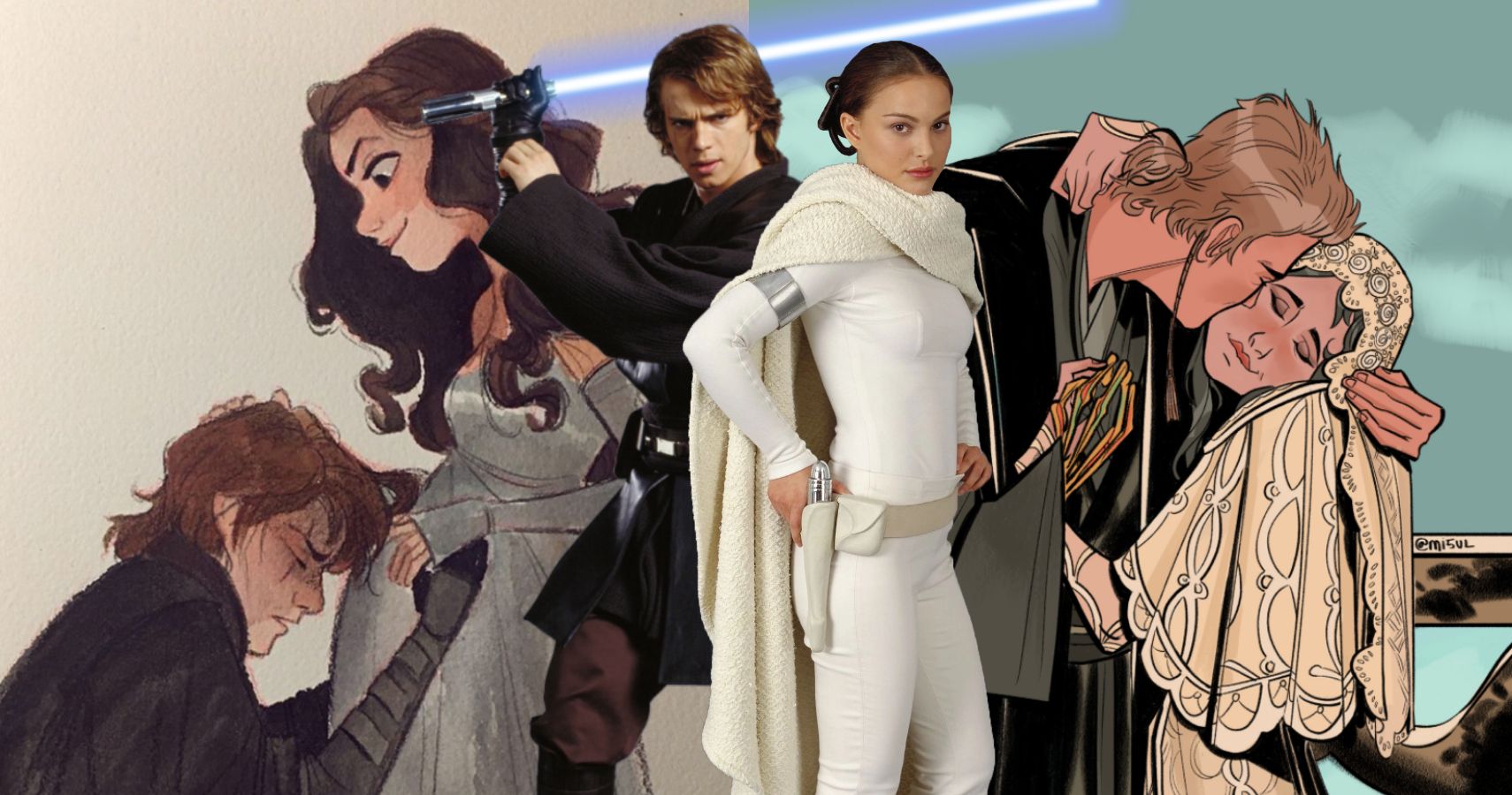 Star 10 Anakin Skywalker And Amidala Fan Art Pictures That Are Too Sweet