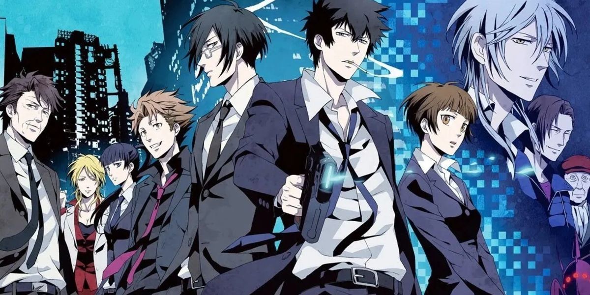 Psycho-Pass squad on the poster