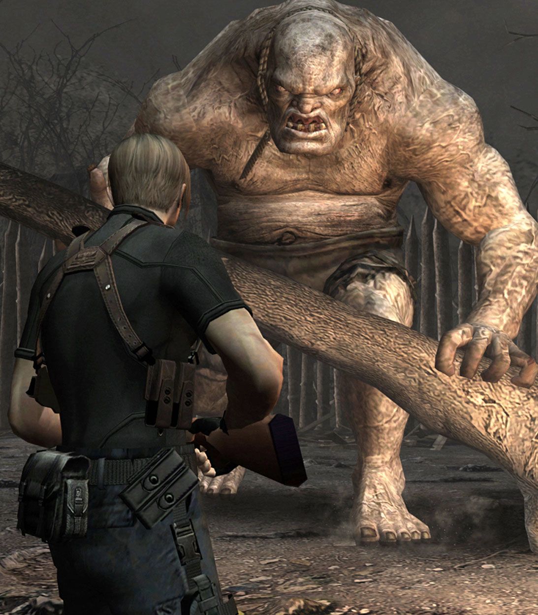 Resident Evil 4 Leon Battle 1093