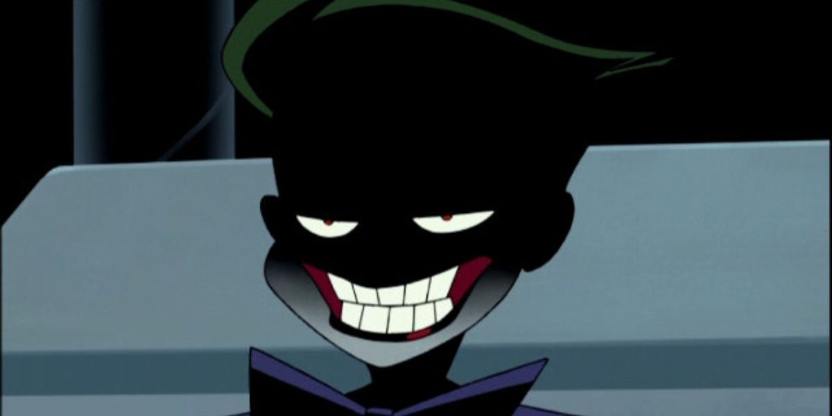 Tim Drake smiling as Joker Jr. in Batman Beyond