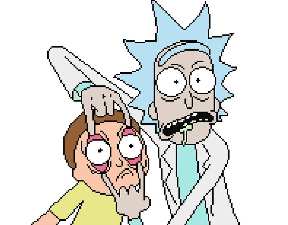 10 Pieces Of Rick And Morty Pixel Fan Art We Absolutely Adore