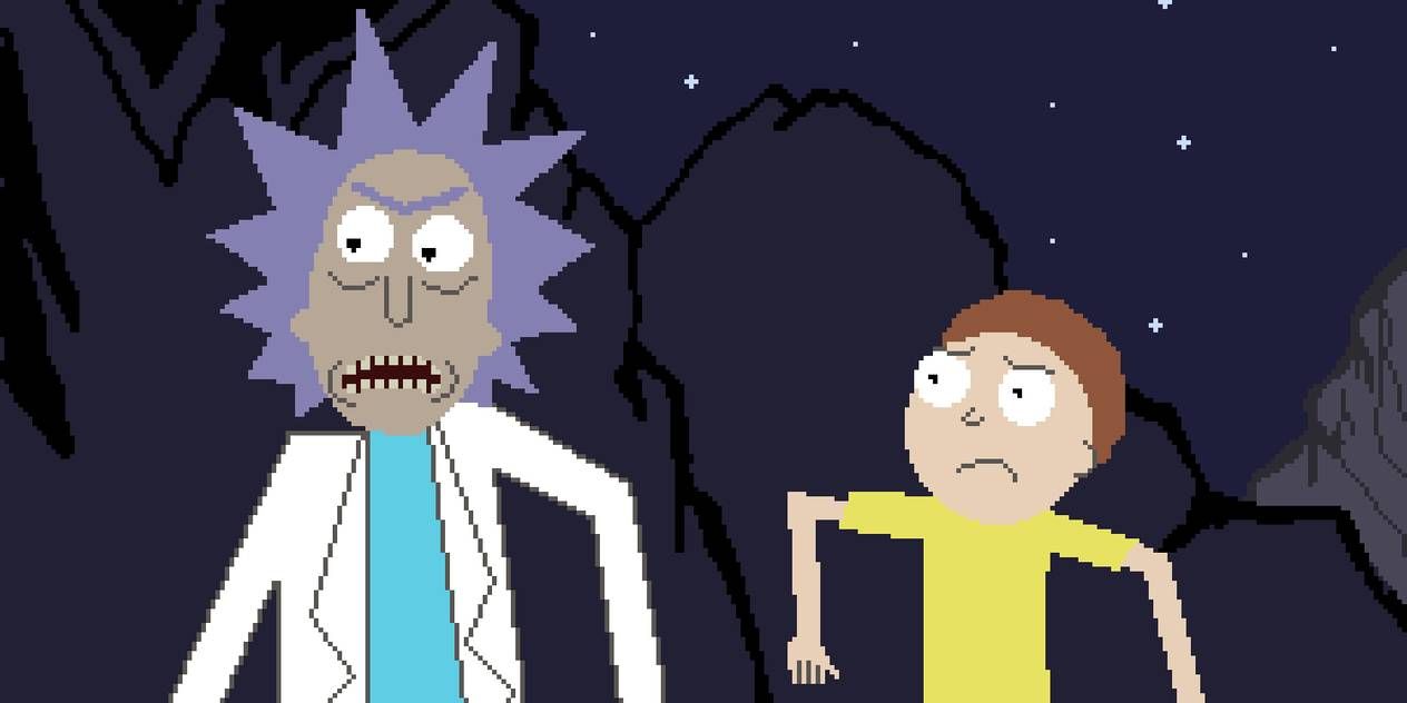 10 Pieces Of Rick And Morty Pixel Fan Art We Absolutely Adore