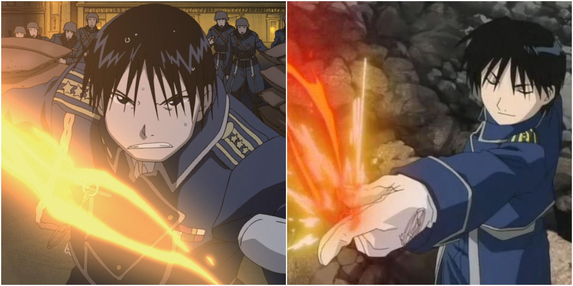 roy mustang fire