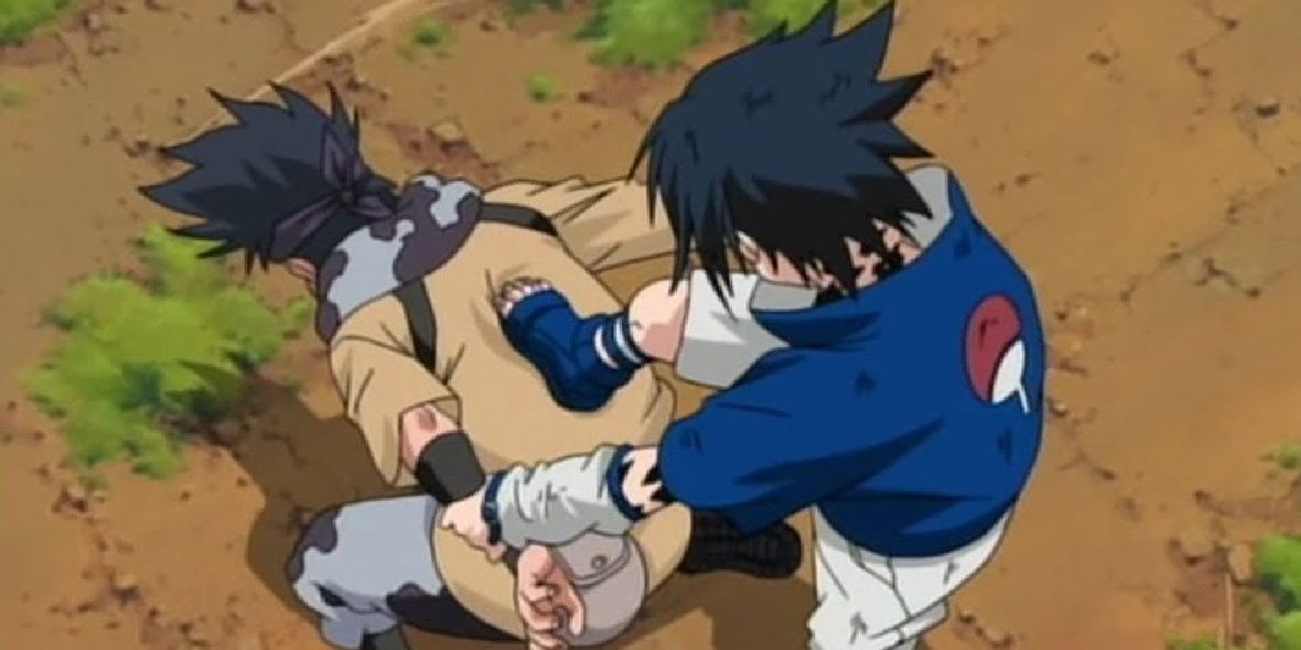 Sasuke vs zaku