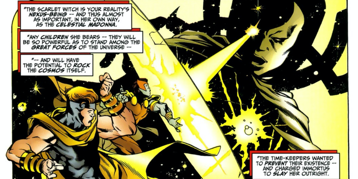 Thanos vs. Scarlet Witch Who Would Win?