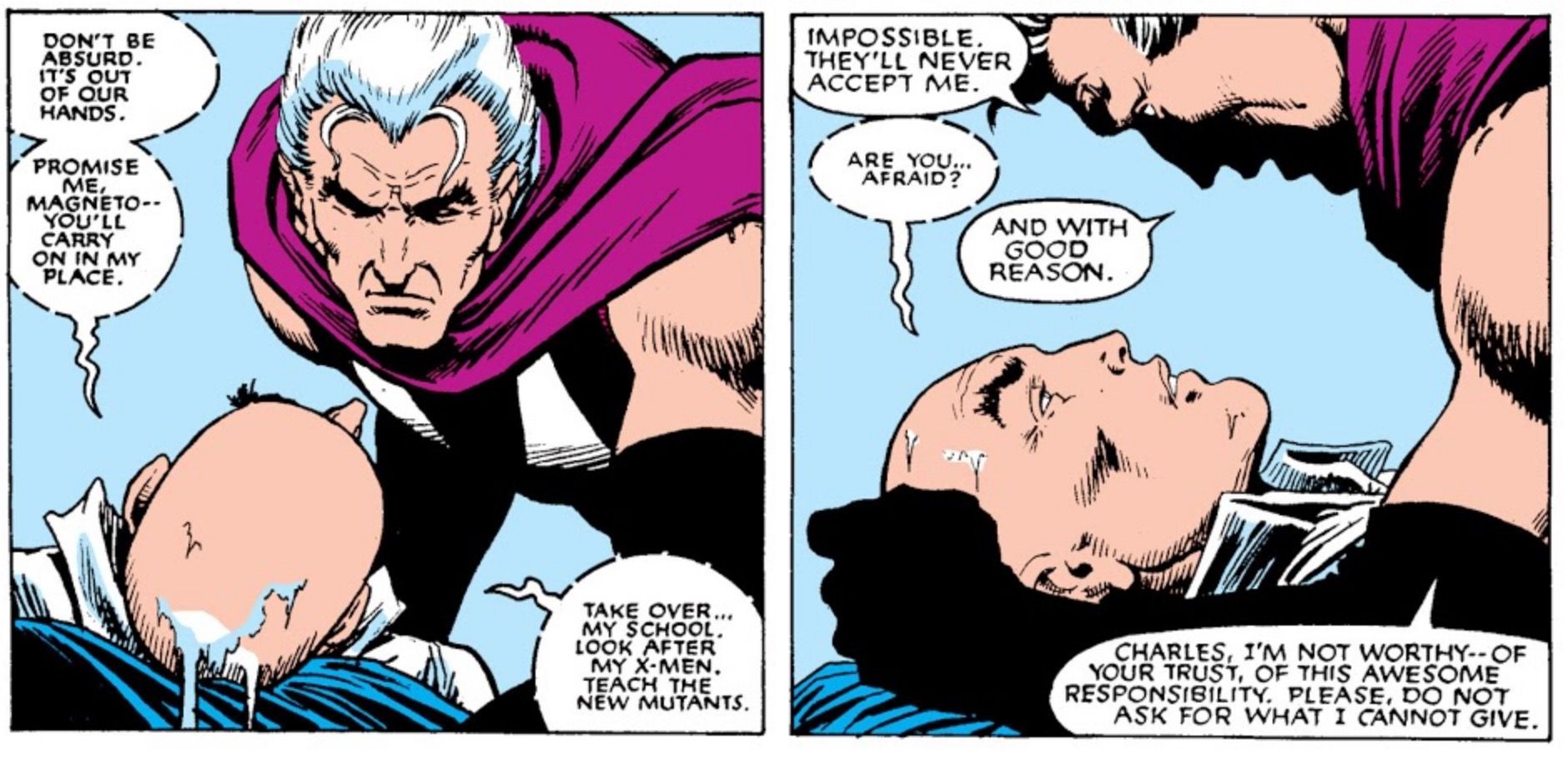 Magneto Charles New Mutants X-Men