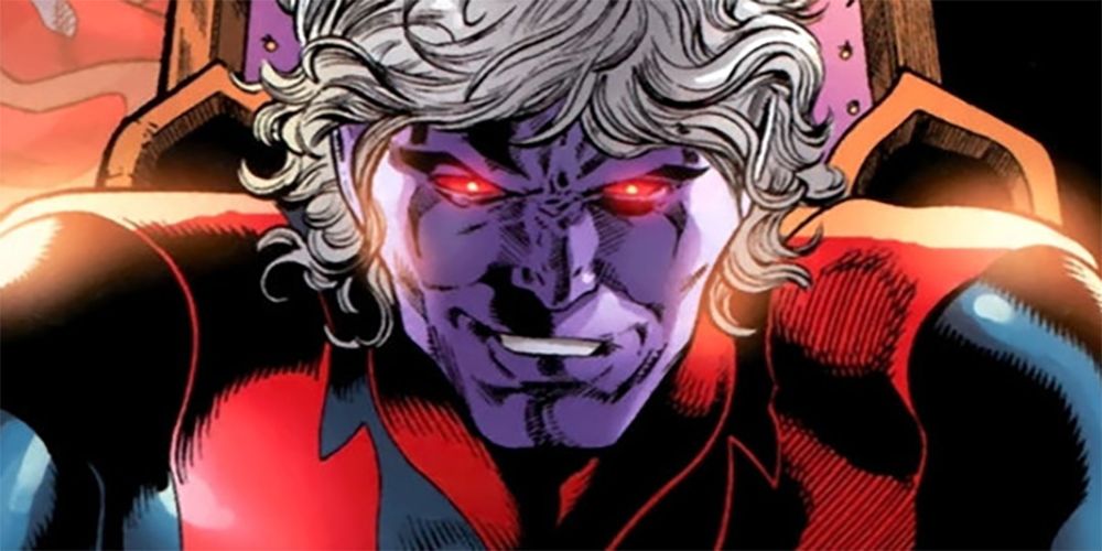 Adam Warlock smiles as the Magus in Marvel Comics