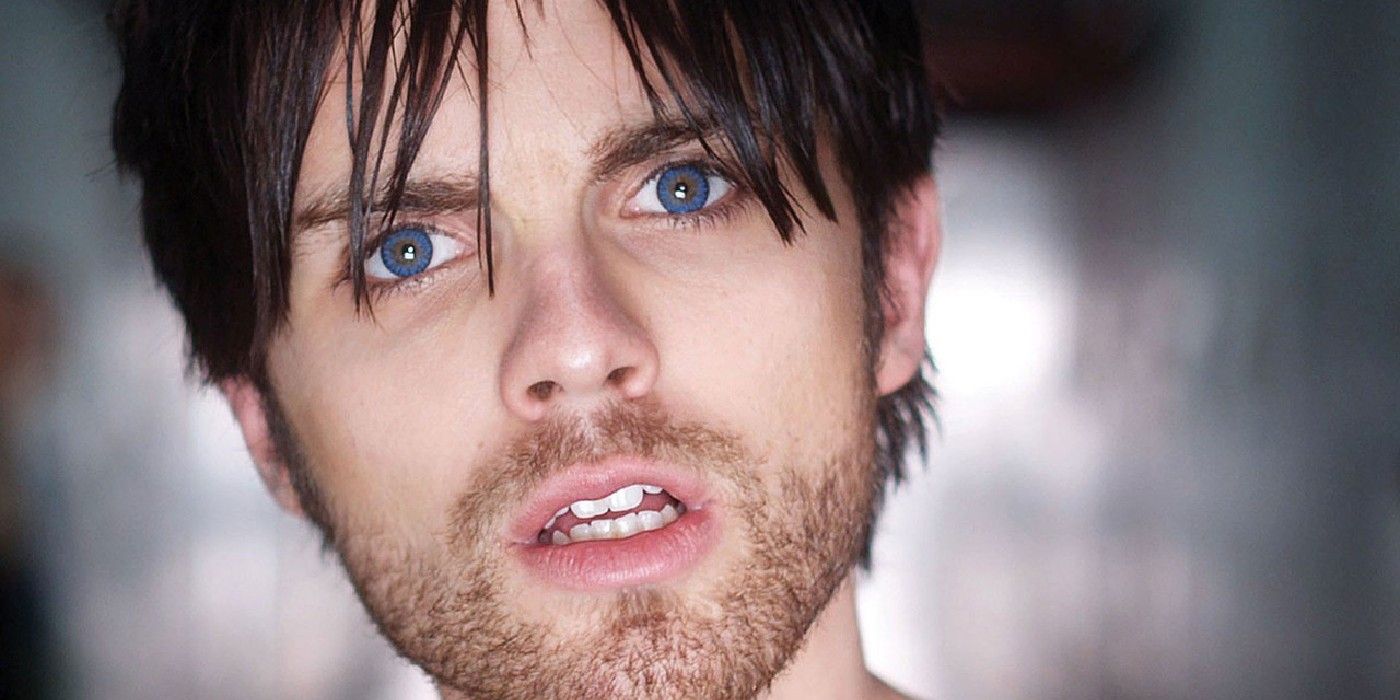 Thomas Dekker features as a crazed-looking Smith in Kaboom
