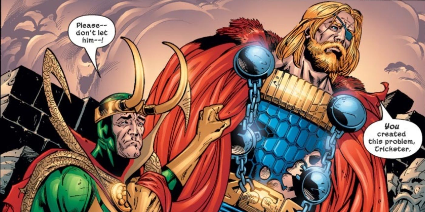 Thor The Reigning in Marvel Comics panels