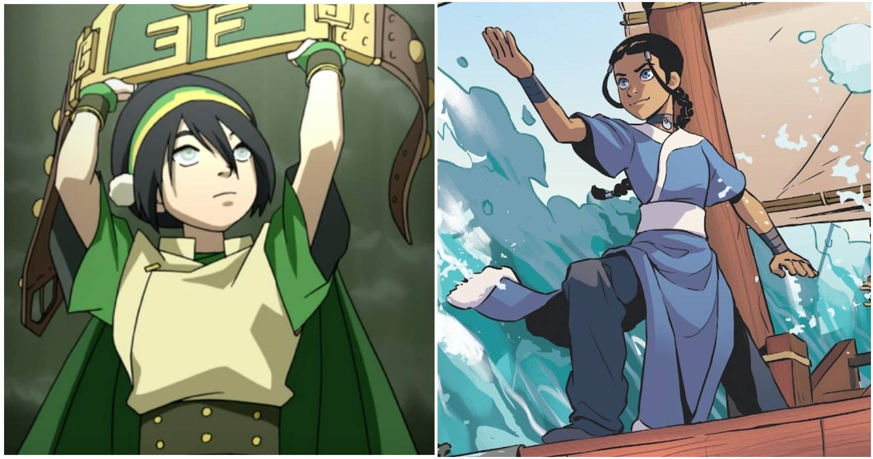 Katara vs toph