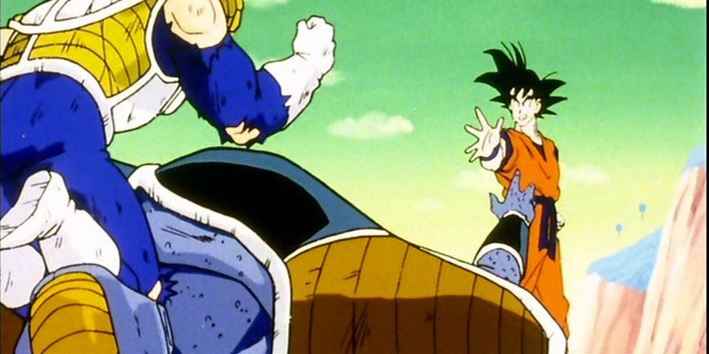 Vegeta kills Burter against Goku's wishes in Dragon Ball Z