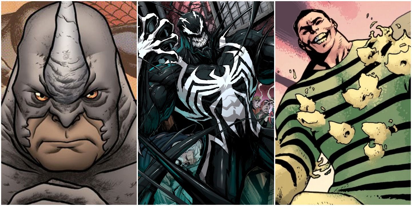 Venom: 7 Spider-Man Villains He Can Beat In A Fight (& 7 He'd Lose To)