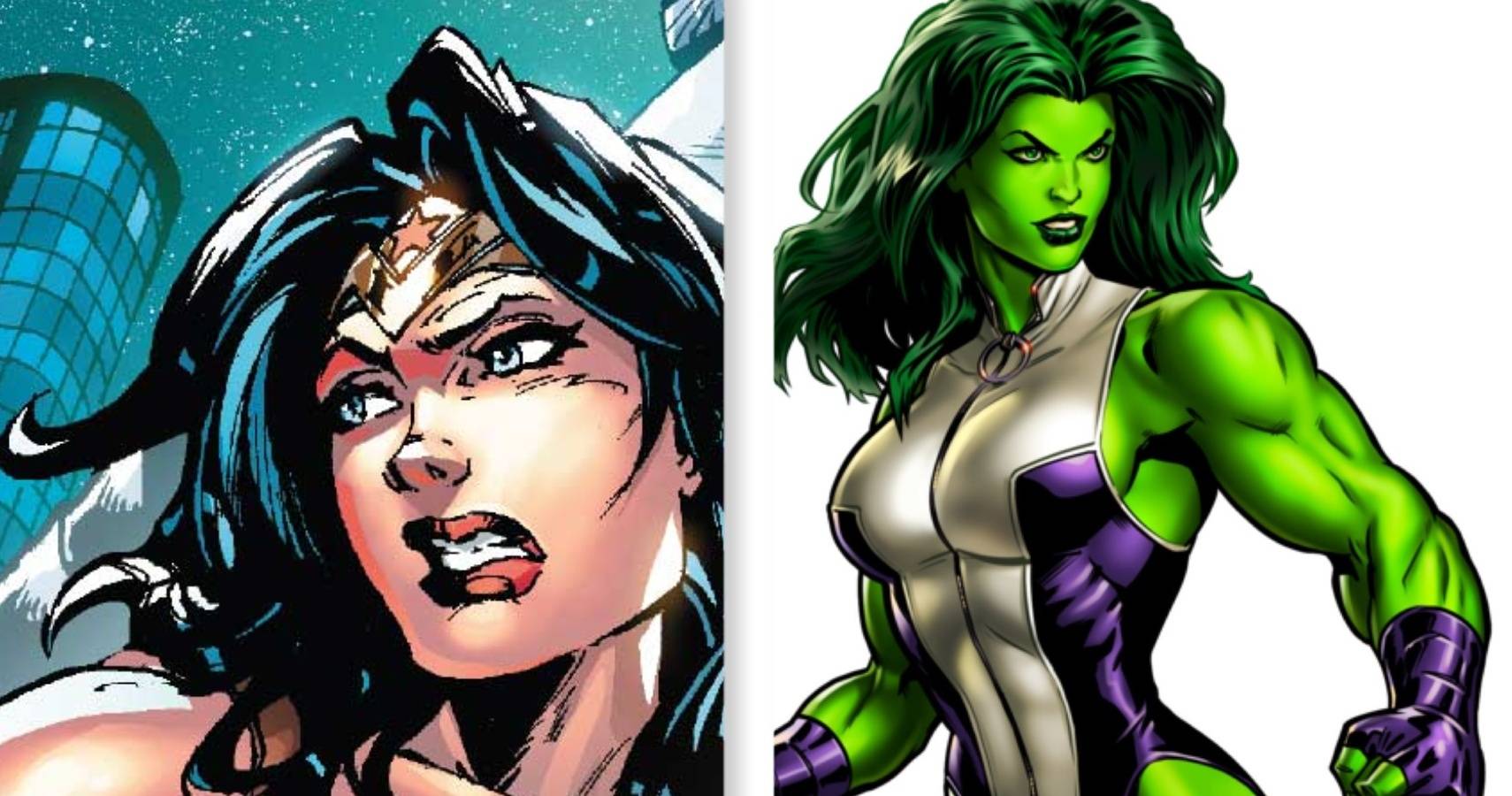 Wonder woman vs she hulk