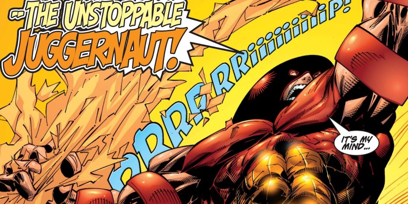 Juggernaut rips the Trion entity apart, reclaiming control over his mind