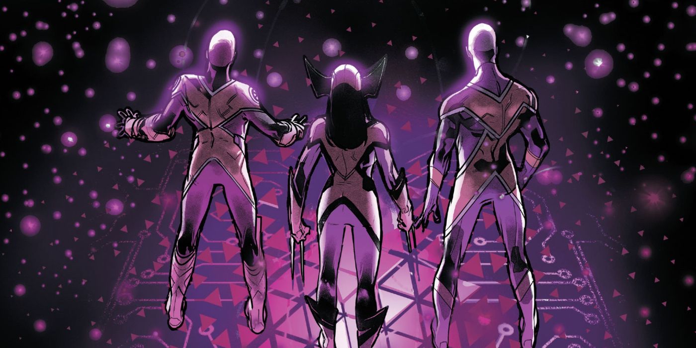 X-Men characters entering the vault