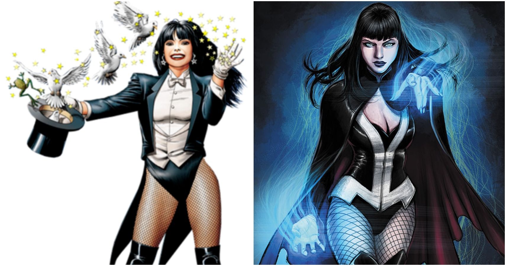Details about DC Comics Zatanna Zatara Cosplay Costume Superhero Suit Women...