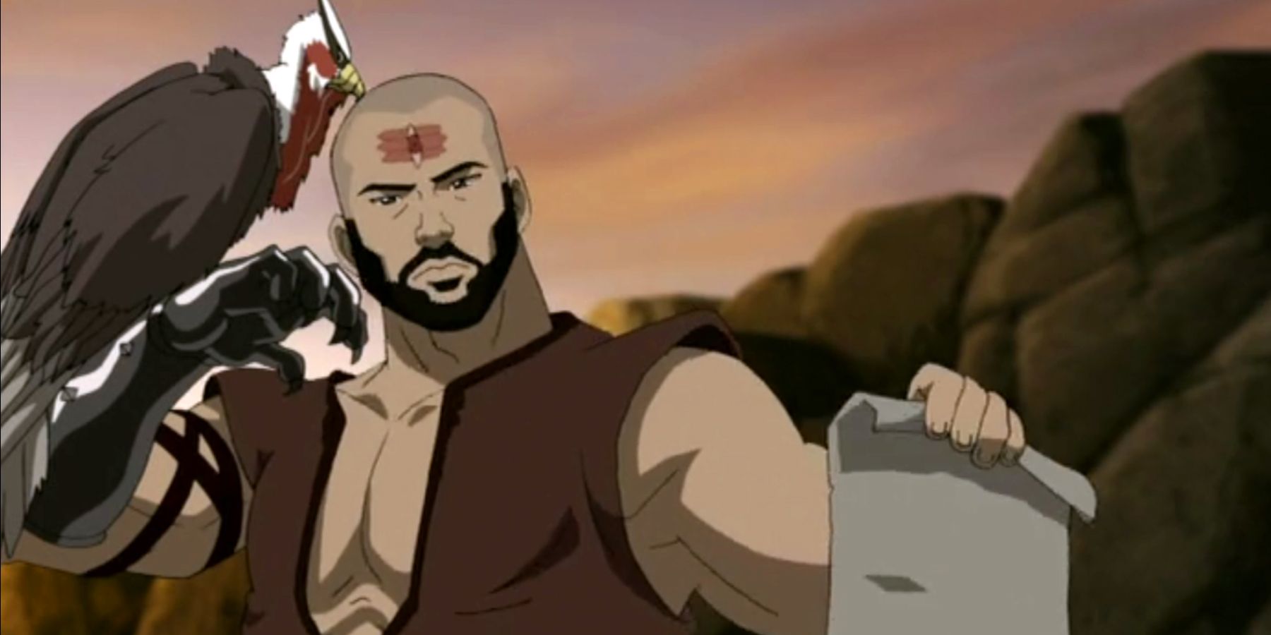 The Last Airbender Combustion Man the Series Weirdest Villain Explained