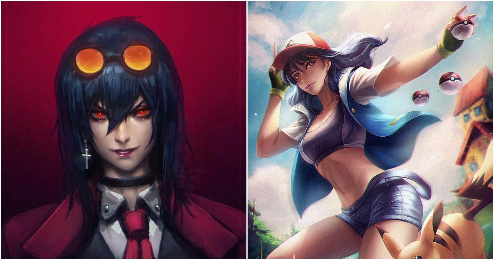 10 Pieces Of Genderbent Fan Art Of Anime Classics