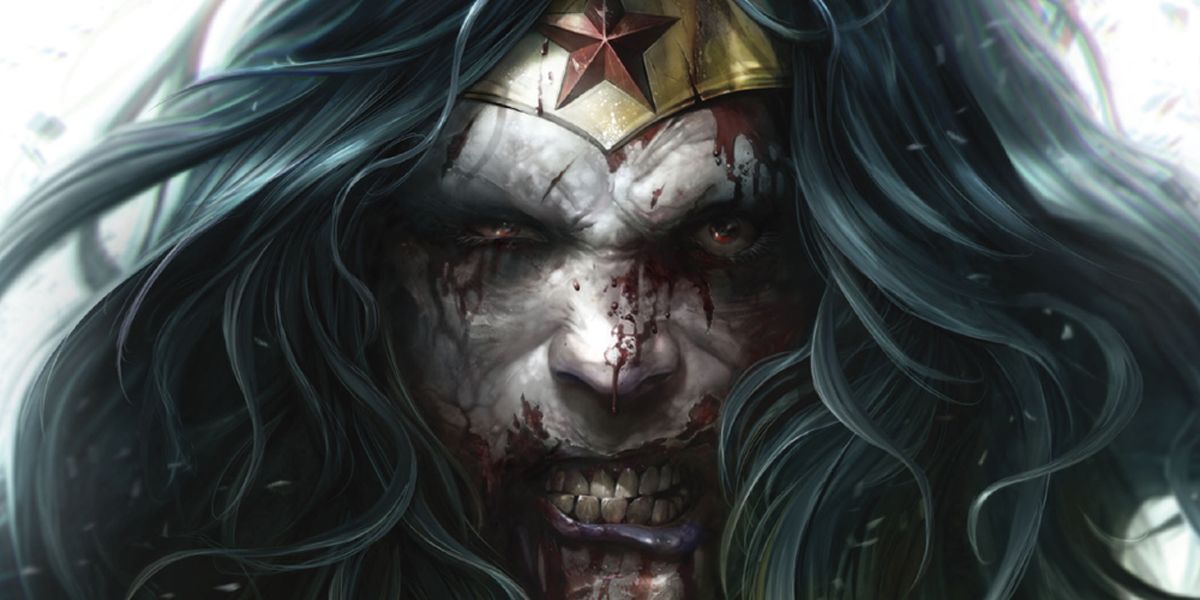 Horror DCeased Zombie Wonder Woman Cover
