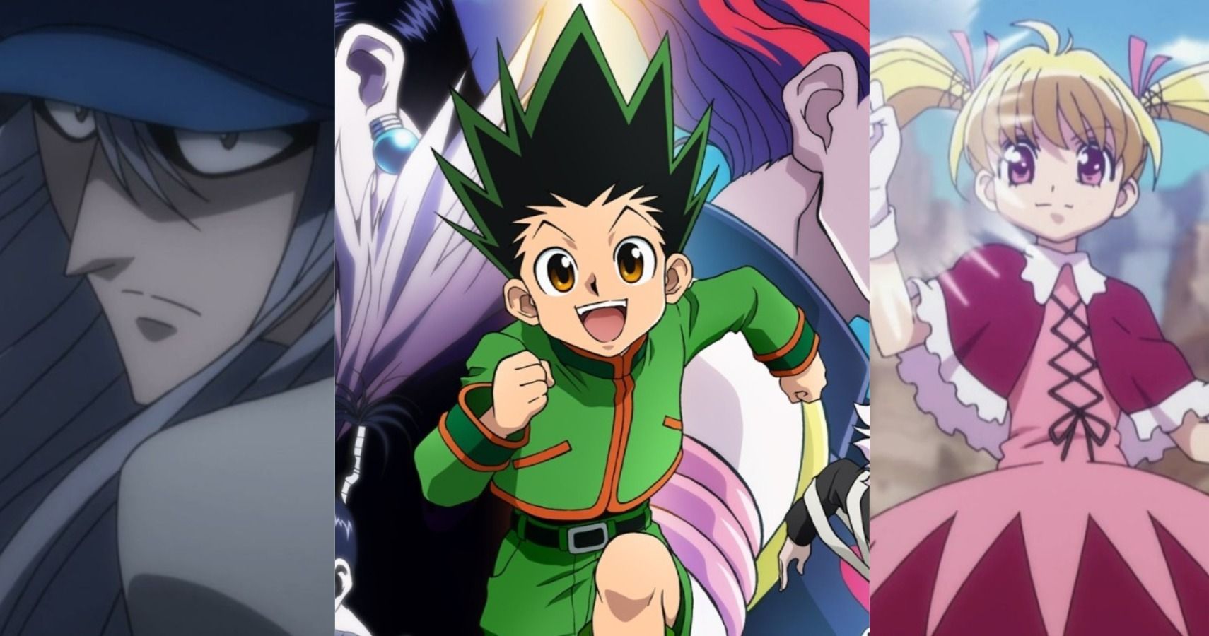 Gon vs killua vs hisoka vs kurapika vs leorio انمي 